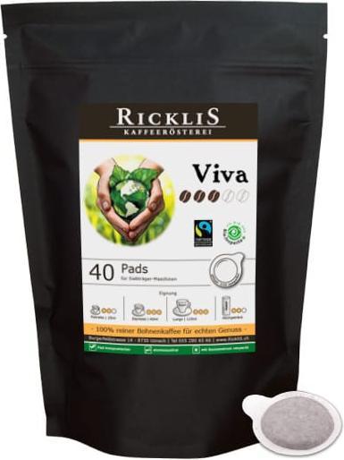 RickliS Kaffeerösterei Viva (40 x Port.)