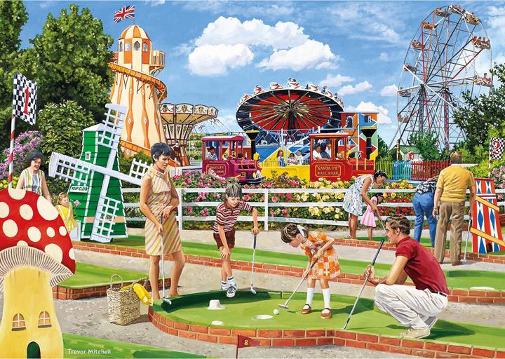 Actual product image Gibsons Puzzle Wish you were here 4x500 pieces (500 pieces)