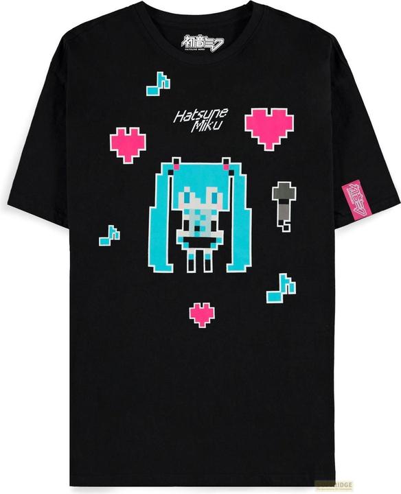 Difuzed Hatsune Miku - Unisex Pixel Short Sleeved T-shirt - L (L)