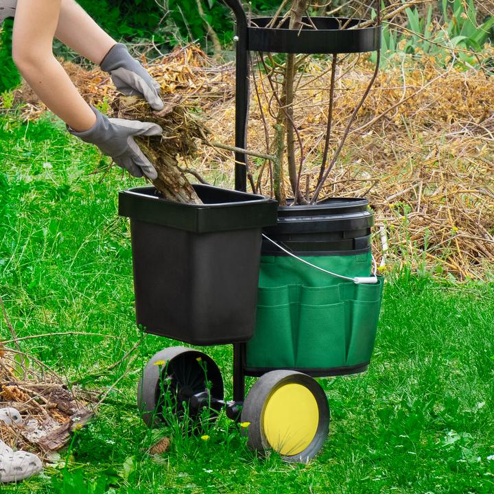 Actual product image UPP Garden tool trolley Tool holder Tool trolley Garden trolley Wheelbarrow (40 kg)