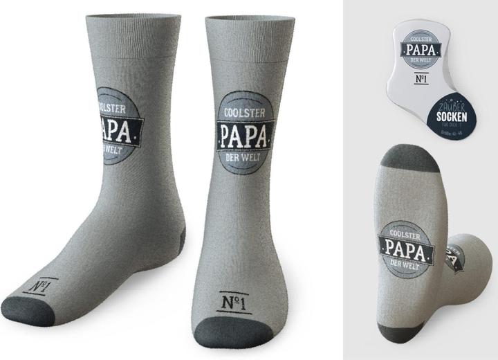 Image du produit La Vida Chaussettes magiques taille 41-46 Cool.Papa homme (Une unité par pack, 41 - 46)
