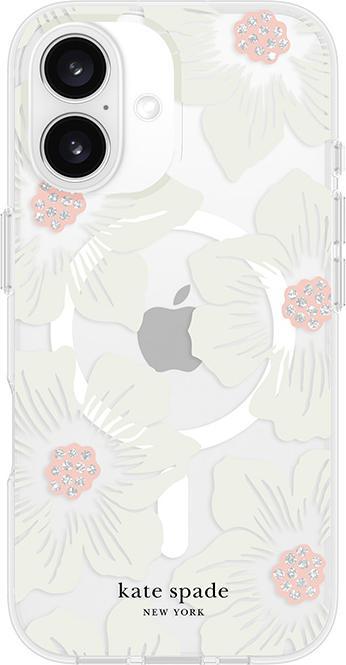 Immagine prodotto Kate Spade Custodia protettiva MagSafe - iPhone 16 (Hollyhock Floral) (Apple iPhone 16)