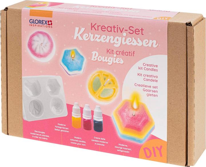 Produktbild Glorex Kreativ-Set "Kerzengiessen"