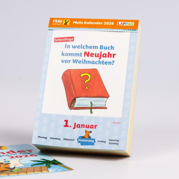 Actual product image Frag doch mal... die Maus: Tageskalender 2026 – Mein Kalender für jeden Tag! (German)