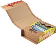 Produktbild Colompac CP020.12 Flexible Wickelverpackung aus Wellpappe, 325 x 250 x 80 mm, braun (32.5 x 25 x 8 cm, 20 x)