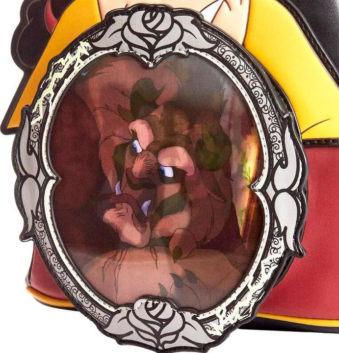 Actual product image Loungefly Disney Beauty and the Beast Villains Gaston Scene Rucksack 26cm