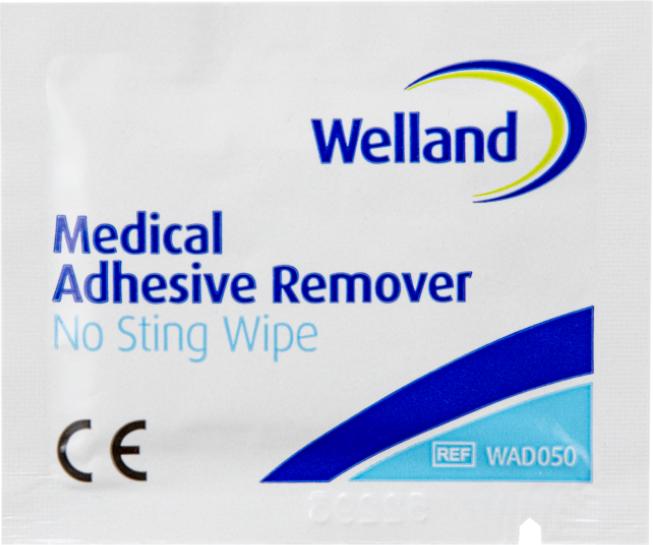 Produktbild Welland Klebstoffentferner Tüchlein neu (50 x)