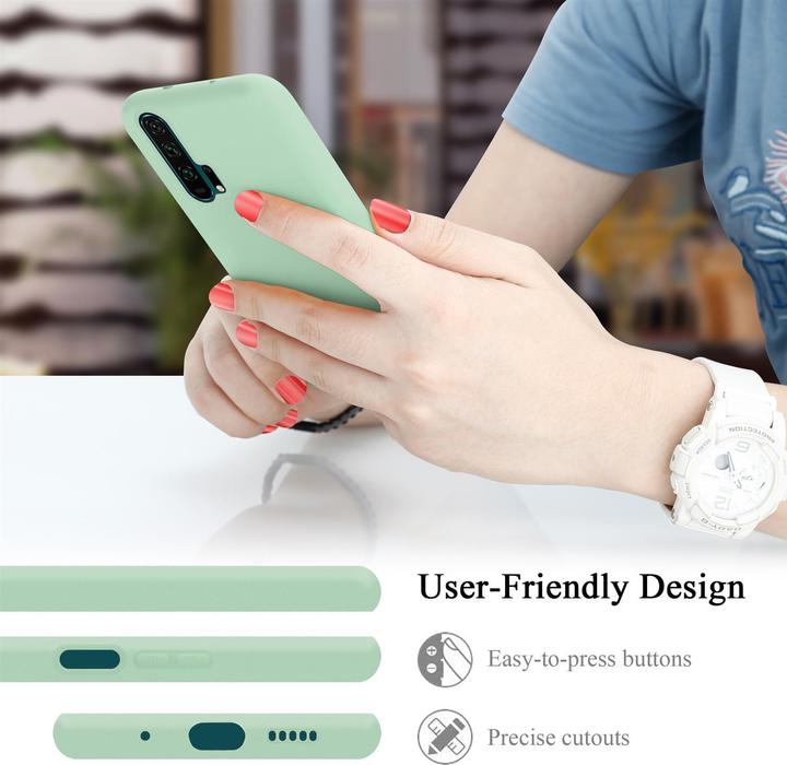 Produktbild Cadorabo TPU Liquid Silicone Case Cover (Honor 20 Pro)