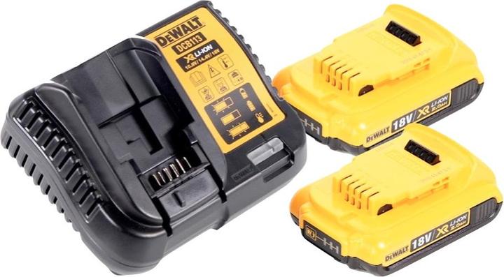 Productafbeelding DeWalt DCS 571 D2 accu handcirkelzaag 18 V 115 mm Brushless + 2x accu 2.0 Ah + lader + TSTAK