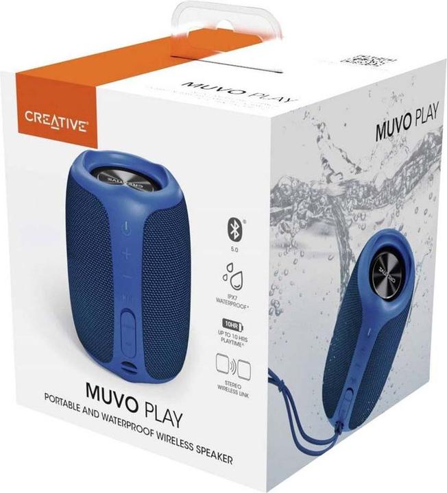 Actual product image Creative MuVo Play (10 h, Rechargeable battery operated)