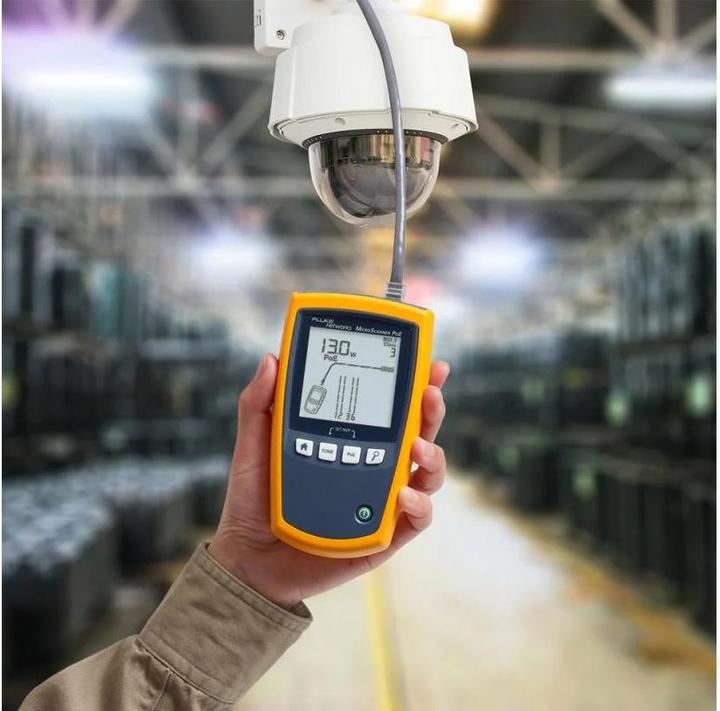 Produktbild Fluke Der PoETester MicroScanner der für den Verkabelungstechniker entwickelt wurde