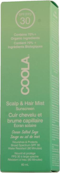 Actual product image Coola Suncare Scalp & Hair Mist (Sun stick, SPF 30, 60 ml, 60 g)