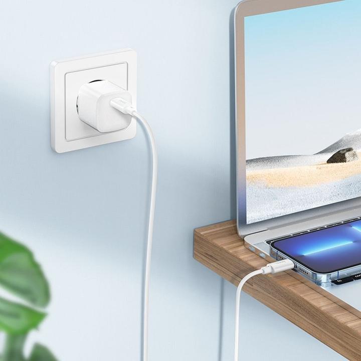 Actual product image Hoco Cable cable Type C to Lightning PD 2,4A 20W X88 1 m white (1 m)
