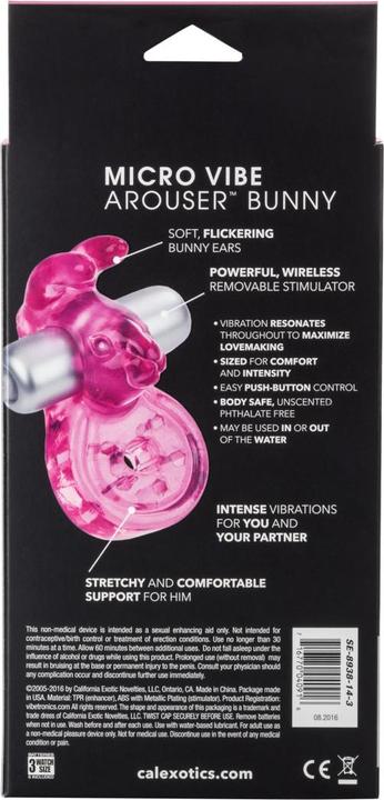 Produktbild CalExotics Micro Vibe Arouser Bunny (3.75 cm)