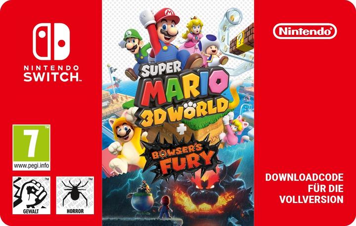 Image du produit Nintendo Super Mario 3D World + Bowsers Fury Digital Code (Switch)