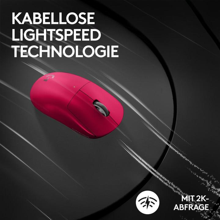 Image du produit Logitech G G Pro X Superlight 2 (Sans fil, Filaire)