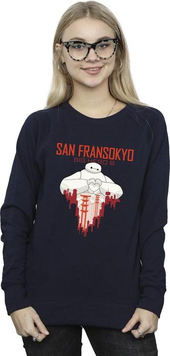 Produktbild Disney Big Hero 6 Baymax San Fransokyo Heart Sweatshirt (M)