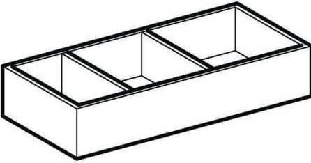 Produktbild Geberit Xeno 2 Einsatz für Schublade, 150x62x323 mm, 500.526.00.1
