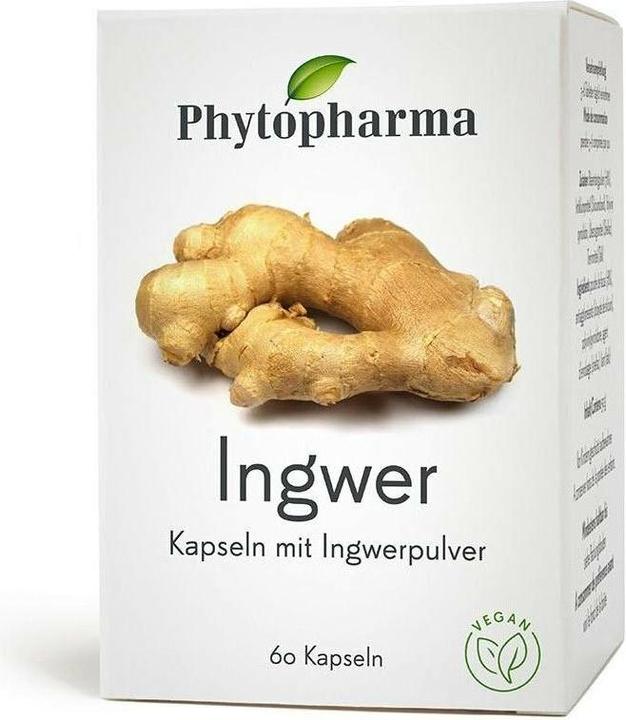 Phytopharma Ingwer (1 Stück, Kapseln, 55 g)
