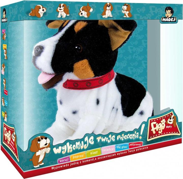 Productafbeelding MADE Interactieve mascotte -Figo hond reageert op het hoofdkantoor van Labrador