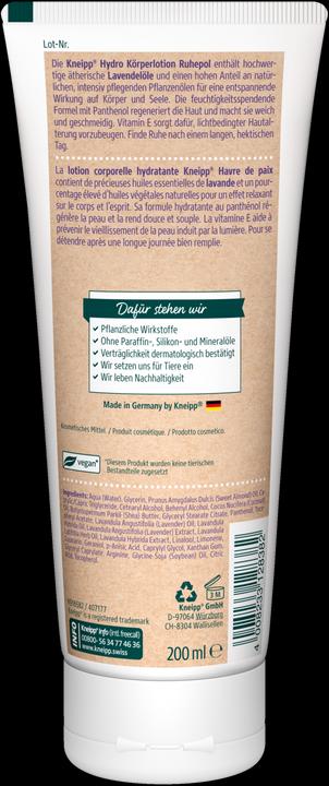 Produktbild Kneipp Bodylotion Lavendel (Körpercreme, 200 ml)
