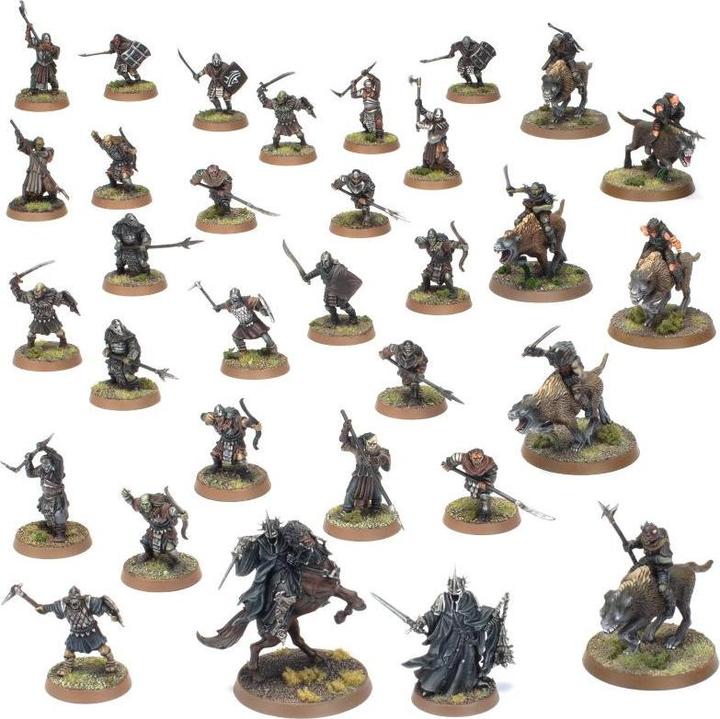 Games Workshop Mordor Host da battaglia (Materiale sintetico)