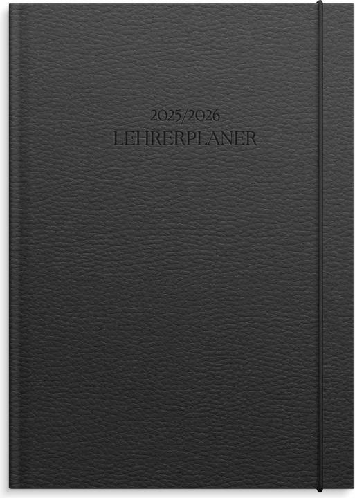 Immagine prodotto Lehrerplaner Schwarz 2025/2026 (Tedesco)