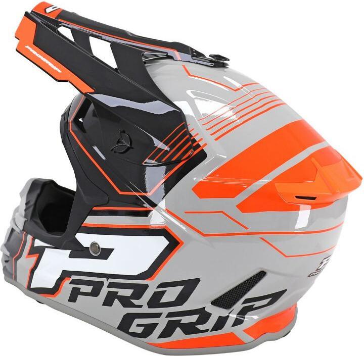 Produktbild ProGrip Motorrad-Cross-Helm (S)