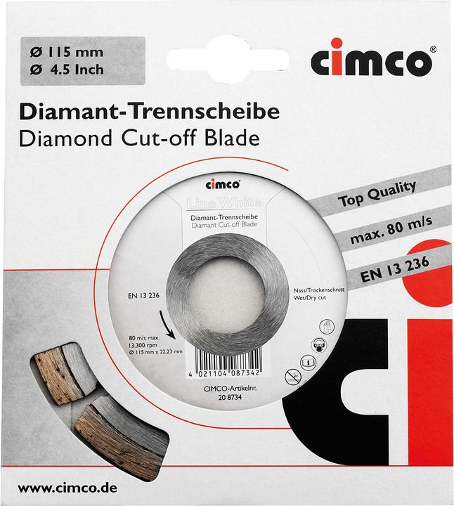 Cimco CIM 208740 DTS line blanc 230 mm
