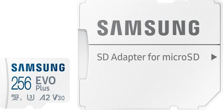 Image du produit Samsung EVO Plus (256 Go, microSDXC, U3, UHS-I)