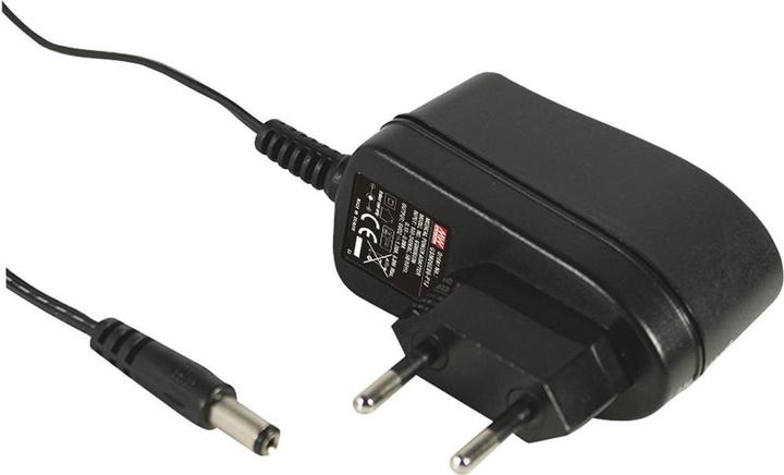 Actual product image MeanWell Power Adapter Euro Plug In 12V 6W