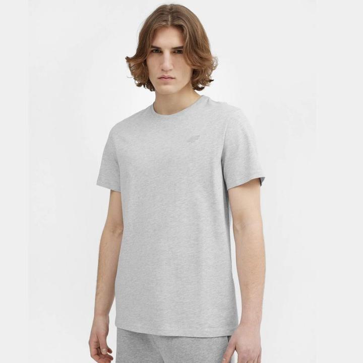 Produktbild 4F Tshirt Chłodny Jasny Szary Melanż TTSHM536 r. M (M)