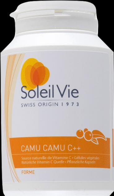Actual product image Soleil Vie Camu Camu C++ capsule organic (60 Piece, Capsules, 62.66 g)