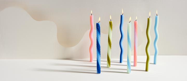 Immagine prodotto 54Celsius Candela Wiggle blu 2 pezzi. (2 pz.)