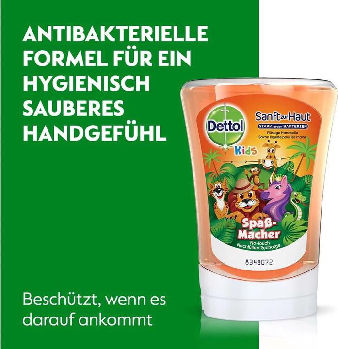 Produktbild Dettol Kids No-Touch (Flüssigseife, 250 ml)