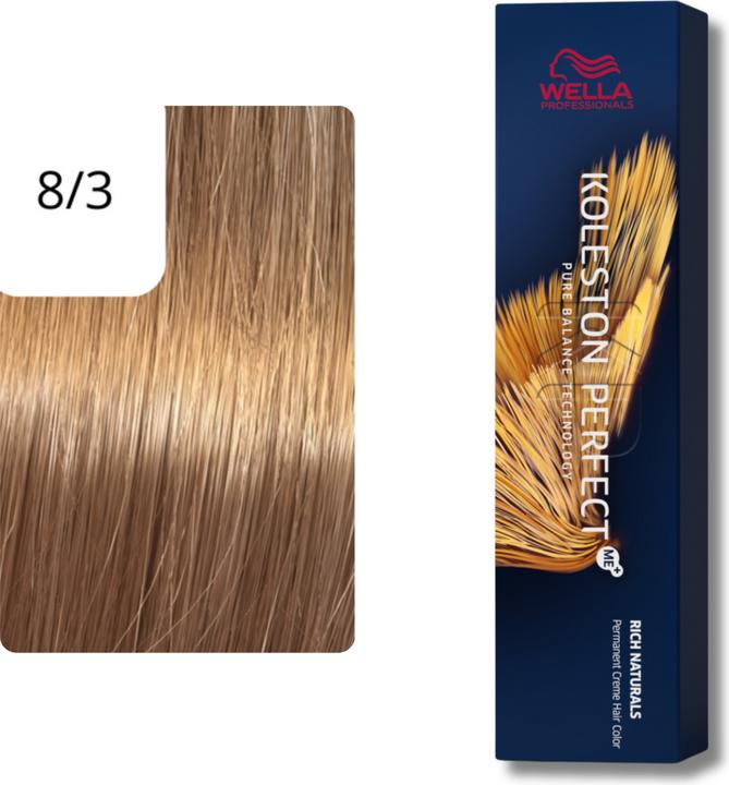 Produktbild Wella Koleston Perfect Me+ Rich Naturals (8/3 hellblond natur-gold)