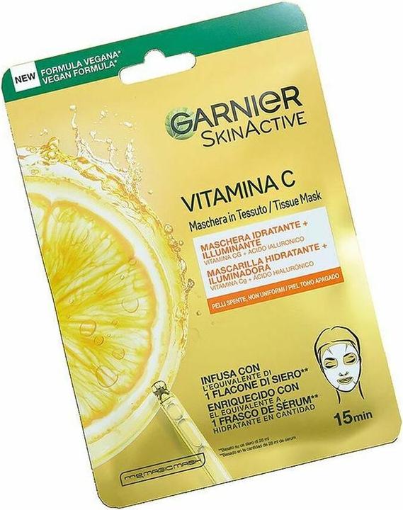 Actual product image Garnier SKINACTIVE VITAMINA C tissue mask 1 hour