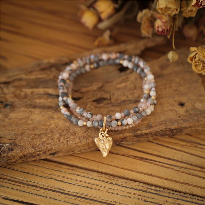 Produktbild Andreani Armband mit echtem Spectrolite (8 cm, Rosa)