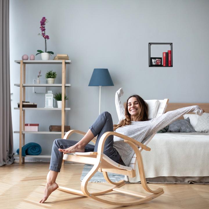 Produktbild Relaxdays Wandregal (35 x 25 x 35 cm)