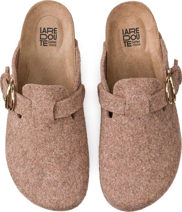 Actual product image La Redoute Collections Felt slippers (37)