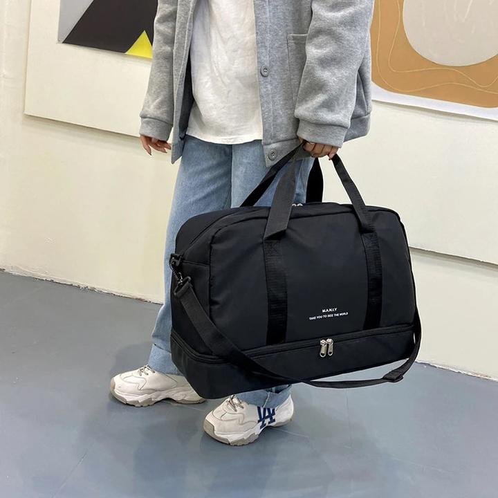 Image du produit Only-Bags.Store Sacs Sacs à main en nylon Nouveau sac à bagages Crossbody Sac de voyage Casual sac à bandoulière