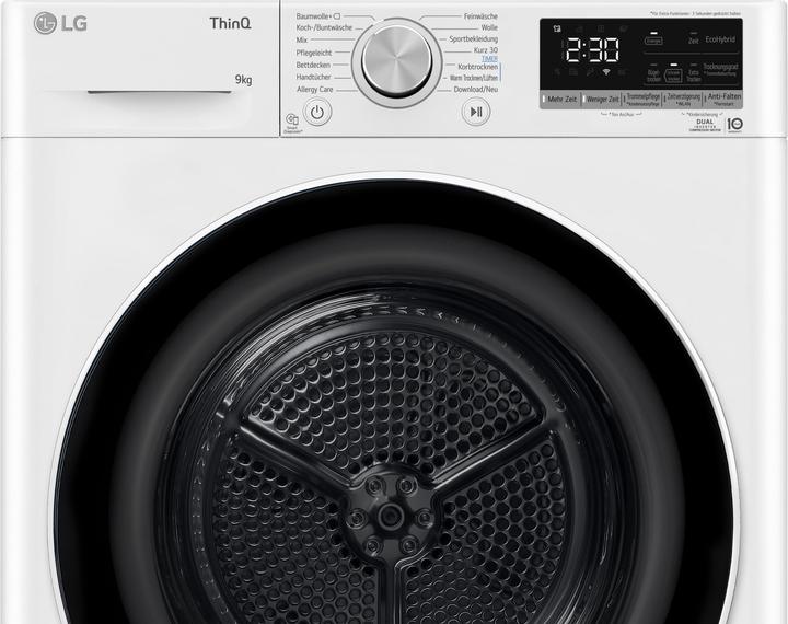 Produktbild LG V9R09TC (9 kg, Wechselbar, Rechts, EU-Stecker)