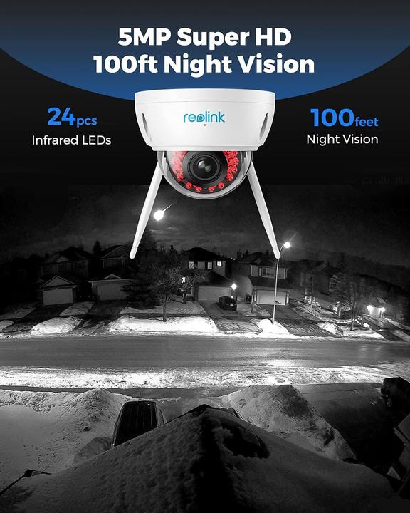 Actual product image Reolink Network camera RLC-542WA (2560 x 1920 pixels)