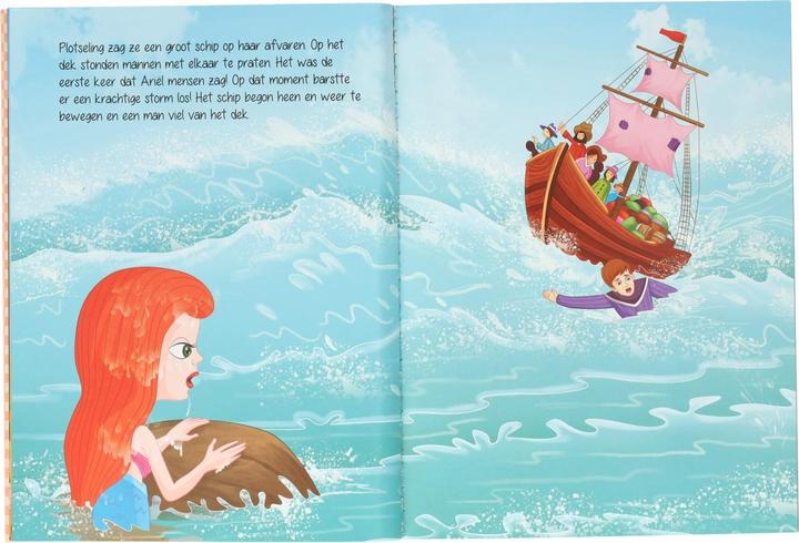 Actual product image Wins Holland The Little Mermaid's storybook
