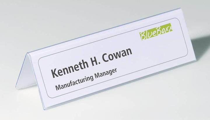 Actual product image Durable Table name plates