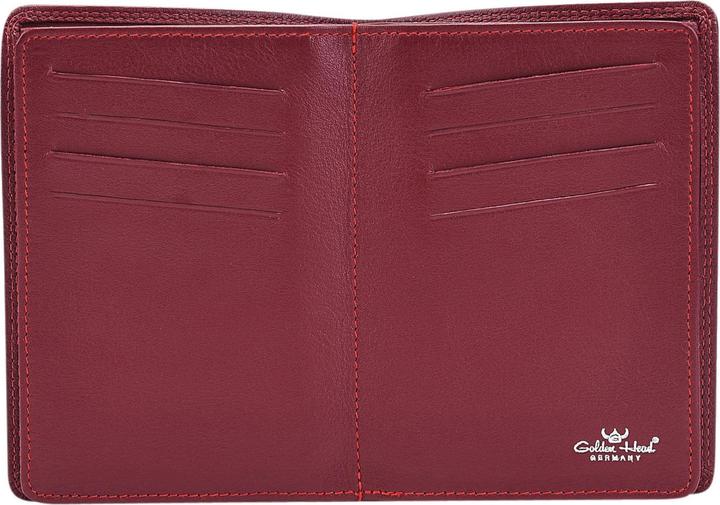 Image du produit Golden Head Etui pour carte d'identité Polo RFID en cuir 9 cm