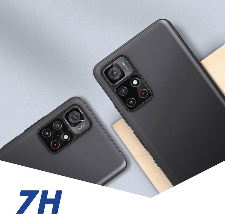 Actual product image 3MK Camera protection glass, camera glass (1 Piece, Xiaomi Redmi Note 11 5G)