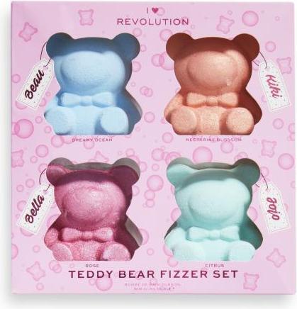Produktbild I Heart Revolution Teddy Bear Fizzer Set (Badekugeln)