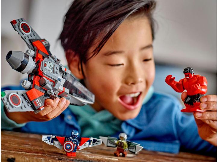 Immagine prodotto LEGO Showdown zwischen Captain America und Red Hulk (76292, LEGO Marvel)