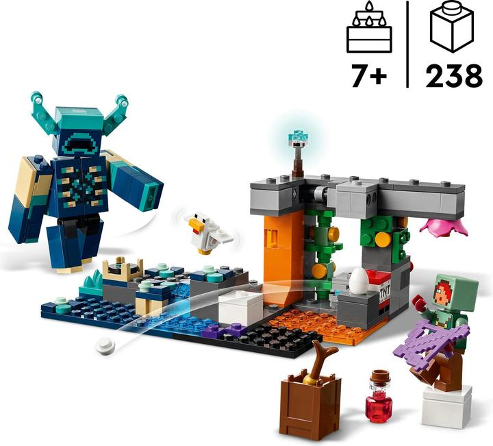 Actual product image LEGO Begegnung mit dem Wächter (21274, LEGO Minecraft)